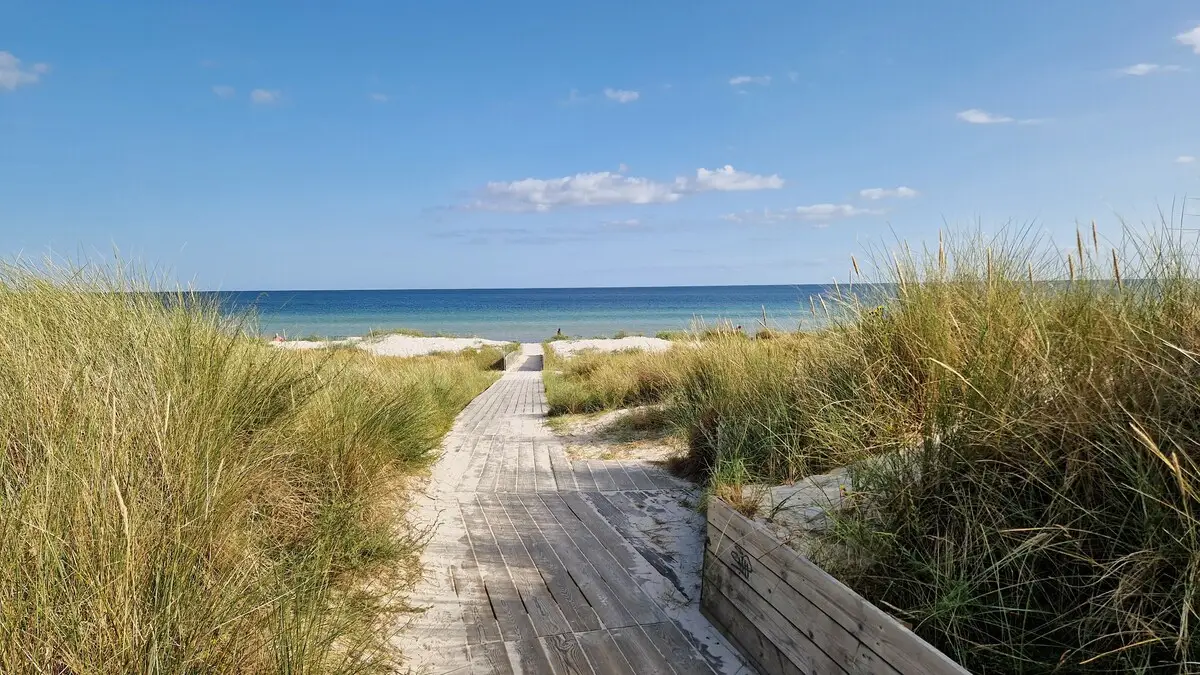 Beach near the property